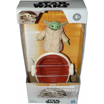 Figurka Star Wars F4050 Hvězdné války - Grogu + Kolébka