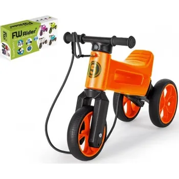 Dětské zboží Teddies Odrážedlo FUNNY WHEELS Rider SuperSport - oranžové 2v1 (v krabici)