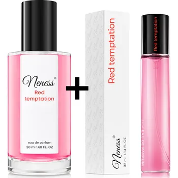Dámský parfém Neness Red Temptation parfémovaná voda dámská 50ml + 33ml