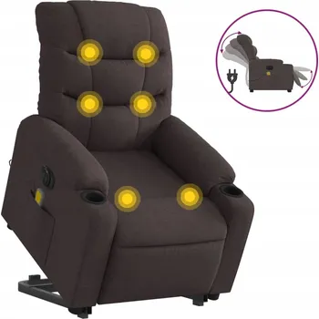 Křeslo Tradiční křeslo VidaXL hnědé