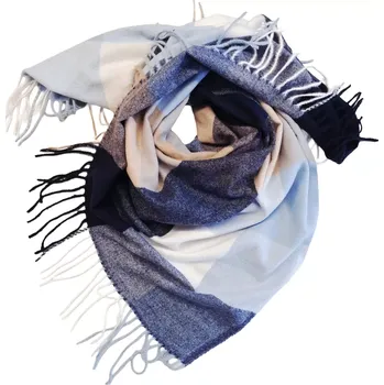 Šátek Dámská kašmírová šála Dan080-132 navy velikost uni