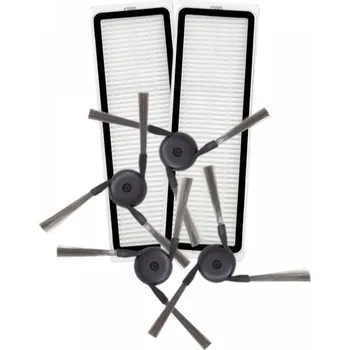 Sada příslušenství pro robotický vysavač HEPA filtry a kartáčky pro DREAME D20 Pro, D20 Pro Plus 2+4ks