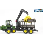 Bruder 2133 Vyvážecí traktor se 4 kládami