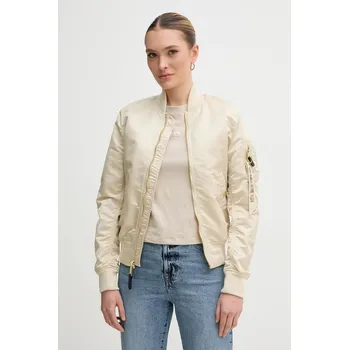 Pánský bomber Bomber bunda Alpha Industries MA-1 VF LW, XS, béžová, 01A