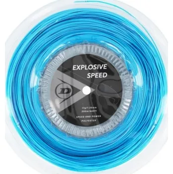 Struna na výplet tenisové rakety DUNLOP EXPLOSIVE SPEED BLUE 200 m tenisový výplet