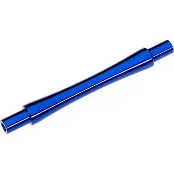 RC model Traxxas hřídel kol wheelie hliníková modře eloxovaná