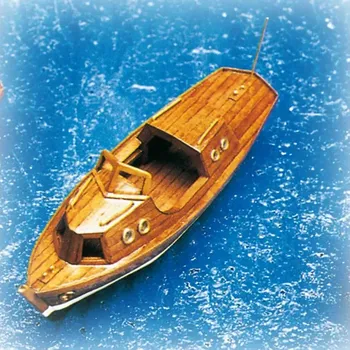 Krick Modelltechnik Krick Motorový kajutový člun kit 123x35x43mm