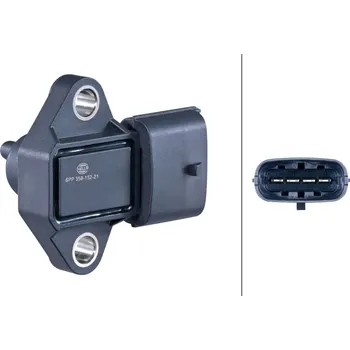 Autoelektrika Snímač, plnicí tlak HELLA 6PP 358 152-211