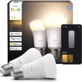 Žárovka SADA 2x LED Stmívatelná žárovka Philips Hue WHITE E27/7W/230V 2700K