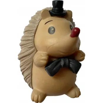 Figurka Figurka Ježeček světle hnědý model s mašličkou