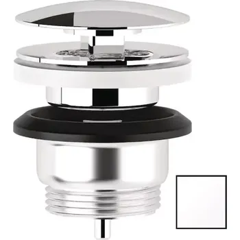 Sifon Kludi Rotexa - Neuzavíratelná výpusť, matná bílá 1047153-00