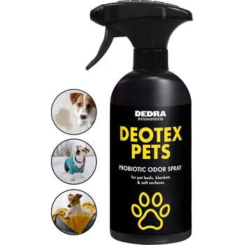Probiotický sprej na pelíšky, deky & čalounění pro mazlíčky | DEOTEX® PETS SPRAY | neutralizuje pachy, osvěžuje & bezpečný pro zvířata | 500 ml (Probiotický sprej na pelíšky, deky & čalounění pro mazlíčky | DEOTEX® PETS SPRAY | neutralizuje pachy, osvěžuj