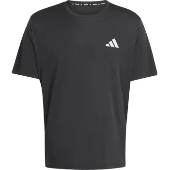 Pánské tričko Pánské Tričko s krátkým rukávem ADIDAS RUN ESS TEE M KB5965 – Černá XXL