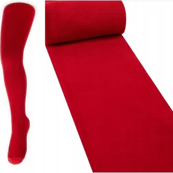 Dětské bavlna punčocháče YOCLUB červené, velikost 110