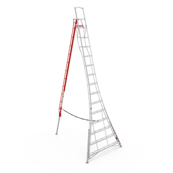 Železářství Třínohý žebřík Henchman PRO 4,8m (plně nastavitelný)