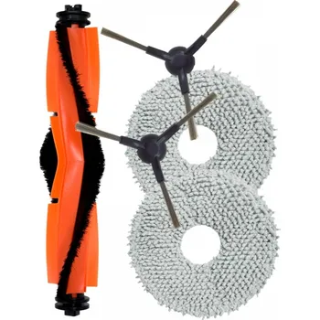 Sada příslušenství pro robotický vysavač Kartáče a mopy k vysavači XIAOMI Robot Vacuum X10+ sada 5ks