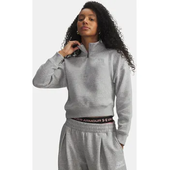 Dámská mikina Under Armour Dámská mikina Rival Fleece Script HZ 6012292-011 Šedá MD