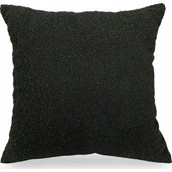 Polštář POLŠTÁŘ ČERNÝ DEKORATIVNÍ BALOO VELUR POLŠTÁŘ 45X45 OBÝVACÍ POKOJ LOŽNICE