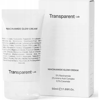 Pleťový krém Transparent Lab Niacinamide Glow 50 ml pleťový krém