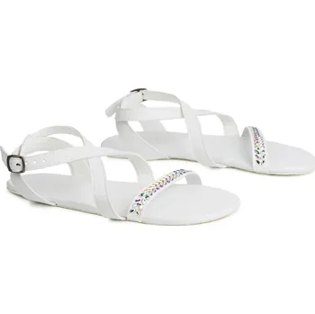 Dámské sandále Ahinsa shoes Dámské sandály Comfort Hava Preciosa bílé 44