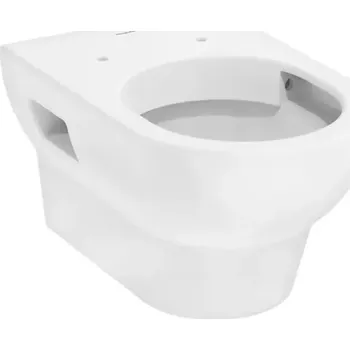 Klozet Hansgrohe GladeLake S - Závěsné WC, AquaChannel Flush, Rimless, EcoSmart, bílá 60106450