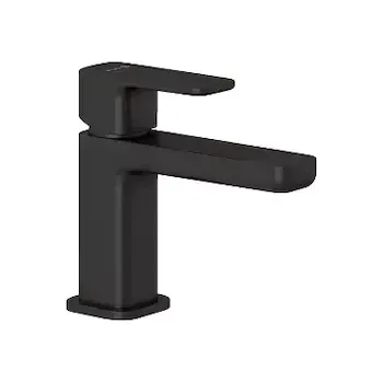 Vodovodní baterie Kludi Renon - Umyvadlová baterie s výpustí Push-Open, EcoPlus, broušený Gunmetal 42267N275