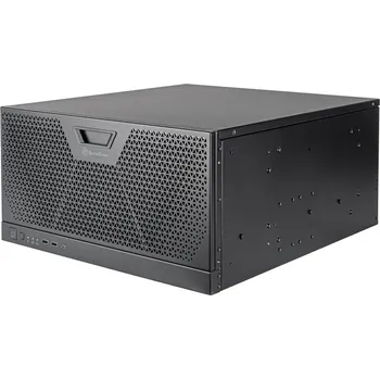 PC skříň SilverStone SST-RM51 Skříň, rack 5U, 19", bez zdroje, SSI-EEB/SSI-CEB/Mini-ITX/mATX/ATX/E-ATX, černá SST-RM51
