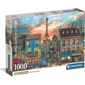 Puzzle PUZZLE 1000 EL STREETS Z PAŘÍŽE CLEMENTONI 39983