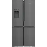 Lednice SIEMENS KF96DAXEA Side by Side NoFrost, výška 183 cm, černá broušená