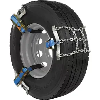 Řetěz na kolo Vyprošťovací sněhové řetězy 2ks s ráčnou 19,5" - 24"