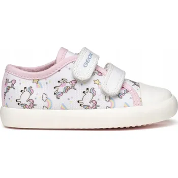 Dámské tenisky Geox sportovní boty textilní bílé velikost 26