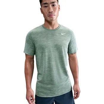 Pánské tričko Pánské sportovní triko Nike DRI-FIT S Světle zelená, Bílá