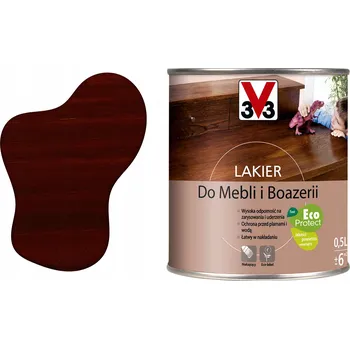 Lak na dřevo Lak na interiér V33 mahagon lesk 6 m2/l 0,5 l