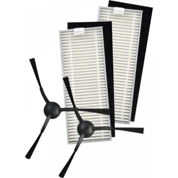 Sada příslušenství pro robotický vysavač HEPA filtry a kartáčky k vysavači TESLA AI300 Smart Robot Vacuum Laser sada 2+2ks