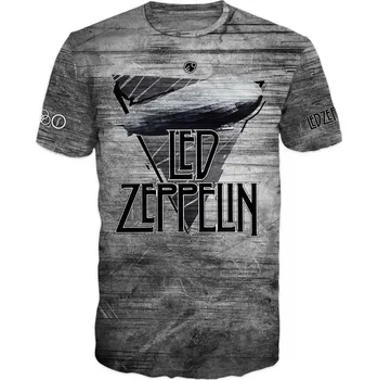 Pánské tričko rockove tricko Led Zeppelin velikost: 7XL - šířka 73 cm, délka 80 cm