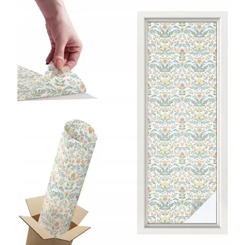 Okenní dekorace Fólie mléčná hotová 146 x 50 cm