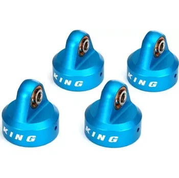 RC náhradní díl Traxxas hlava tlumiče hliníková modrá (King) (4)