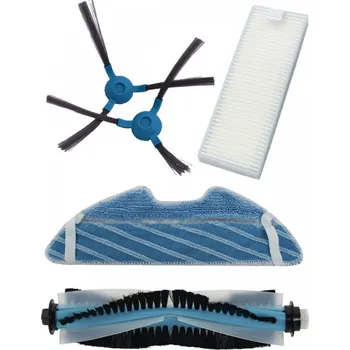 Sada příslušenství pro robotický vysavač HEPA filtr a kartáče k vysavači SYMBO LASERBOT 650 sada 5ks