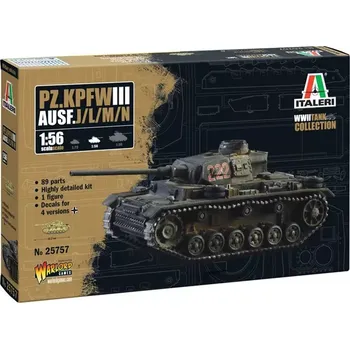 Italeri Pz. Kpfw. III Ausf. J//L/M/N (1:56)