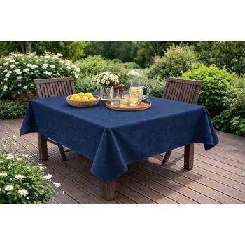 ubrus Orbytex Ubrus venkovní - kočárkovina melír tmavě modrý L85 Rozměry: 120x120, Tvar: Čtverec