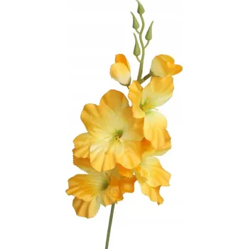 umělá květina UMĚLÉ KVĚTY ROSTLINY MEČÍK MEČÍKY 1 KS 54 CM