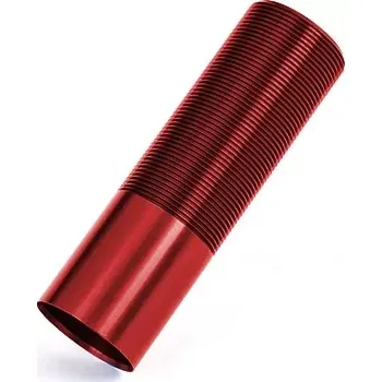 RC náhradní díl Traxxas tělo tlumiče hliníkové červeně eloxované (1)