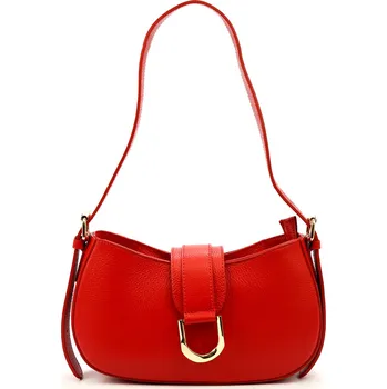 Kabelka Kožená kabelka Luka 24-037 červená