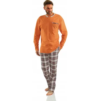 Sesto Senso pánské pyžamo JASIEK s dlouhým rukávem, velikost L