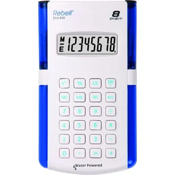 Kancelářská technika Kancelářská kalkulačka Rebell RE-ECO 610 WB