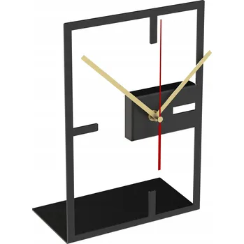 Hodiny Stolní hodiny Domer černé 20 cm