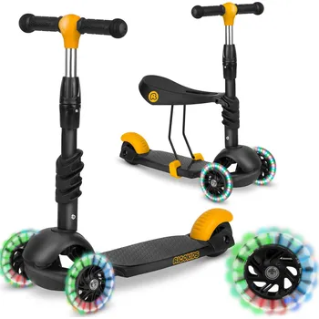 Koloběžka Koloběžka Ricokids Cubi - černo-oranžová