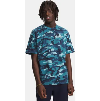 Pánské tričko Under Armour Pánské tričko UA HWT ATHLETIC DEPT AOP 6005655-498 Modrá S