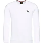 Alpha Industries Mikina Basic 188307 Bílá Regular Fit XL