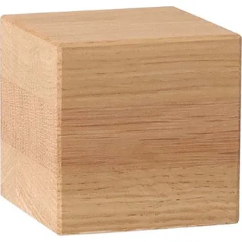 Dřevěná hračka ČistéDřevo Dřevěná kostka 6 x 6 cm